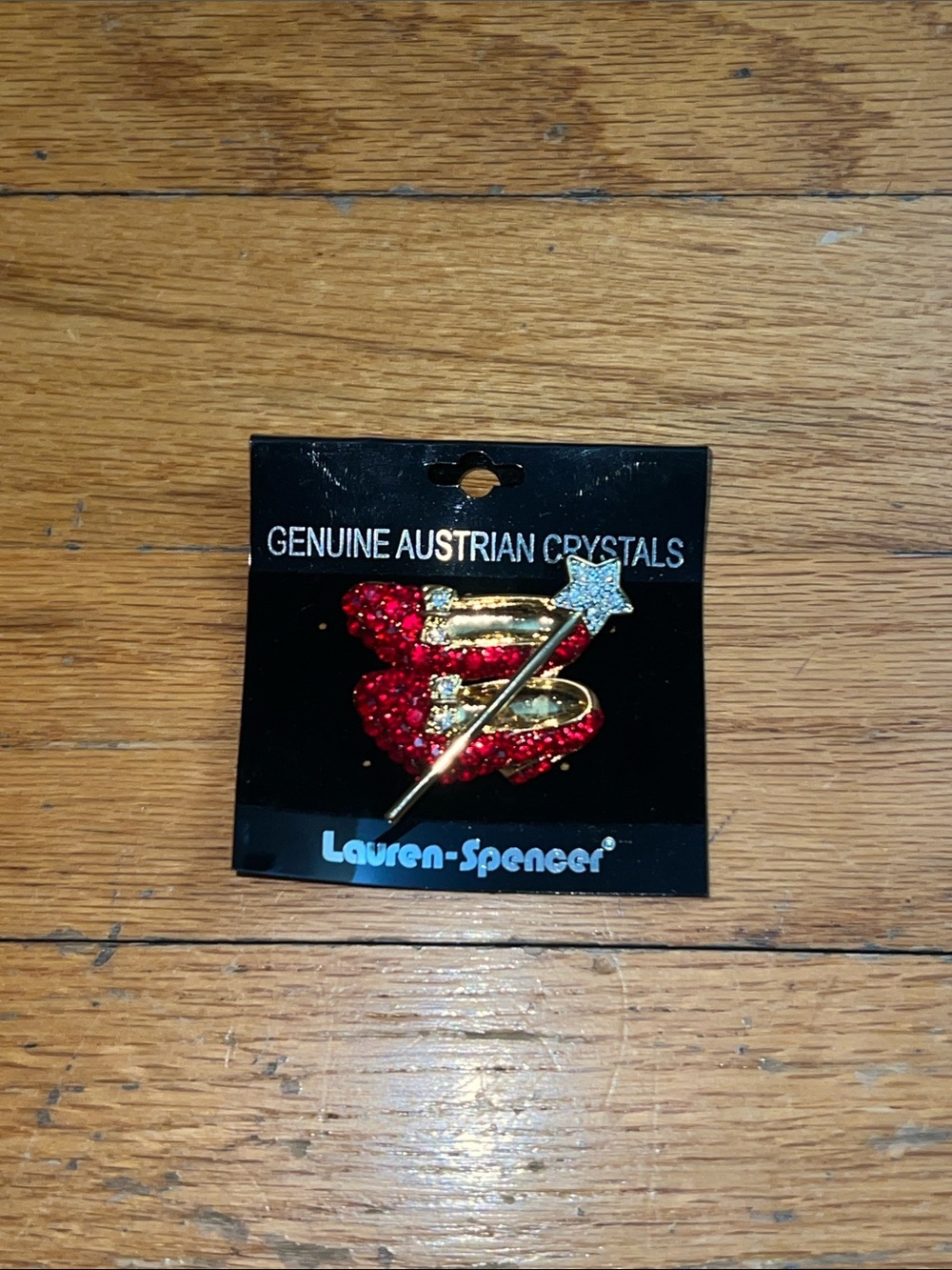 Wizard of Oz lead free genuine austrian crystal pin